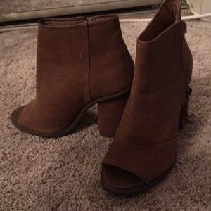 Brown ankle boots